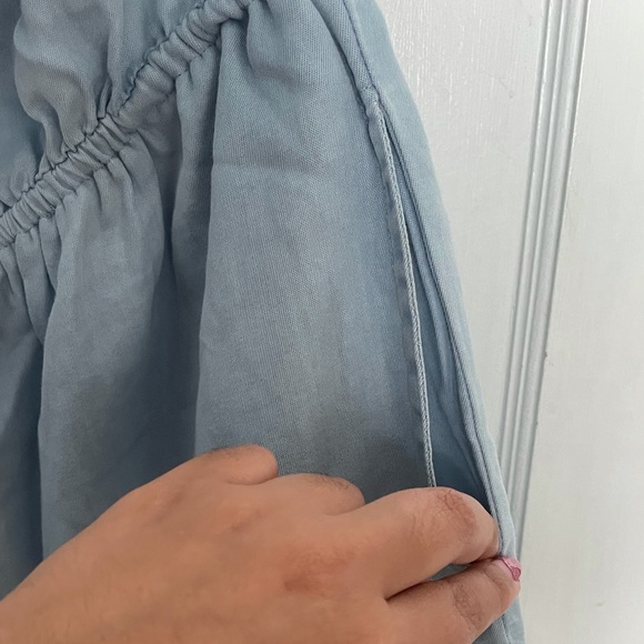 Guess Light Blue One Shoulder Dress - Picture 9 of 14